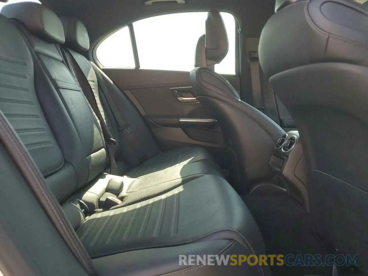 10 fotografías del automóvil dañado W1KAF4GBXPR105741 MERCEDES-BENZ C-CLASS 2023