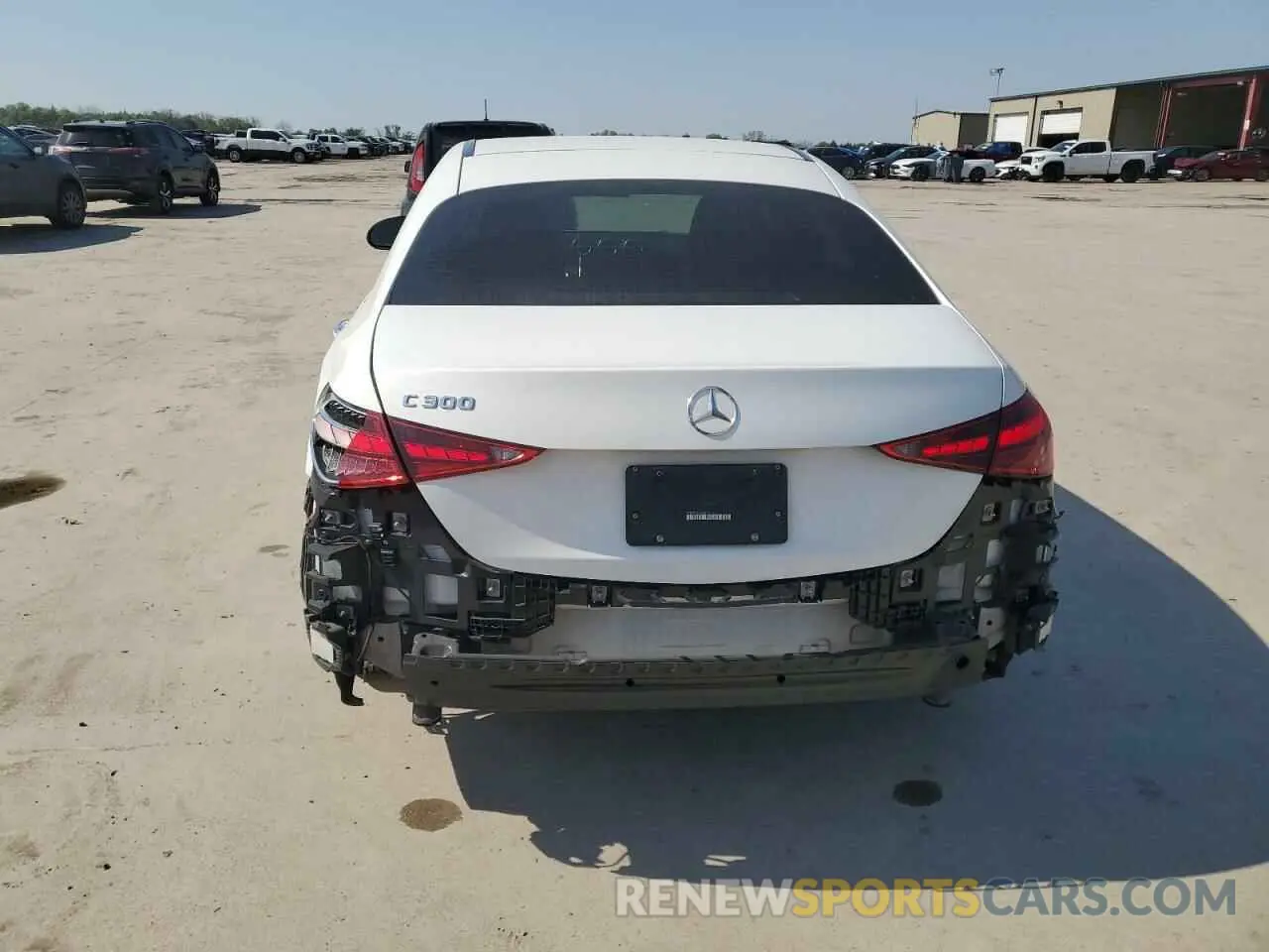 6 fotografías del automóvil dañado W1KAF4GBXPR105741 MERCEDES-BENZ C-CLASS 2023