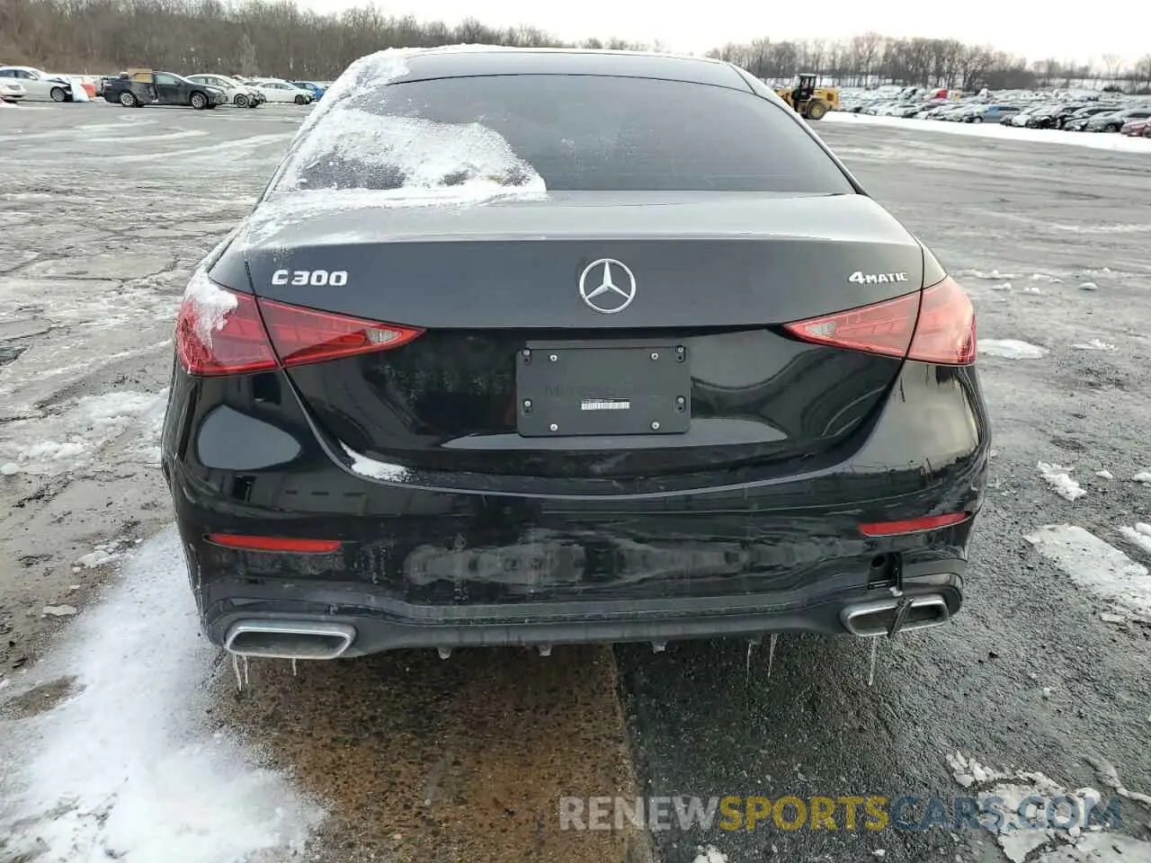 6 fotografías del automóvil dañado W1KAF4HB0PR152159 MERCEDES-BENZ C-CLASS 2023