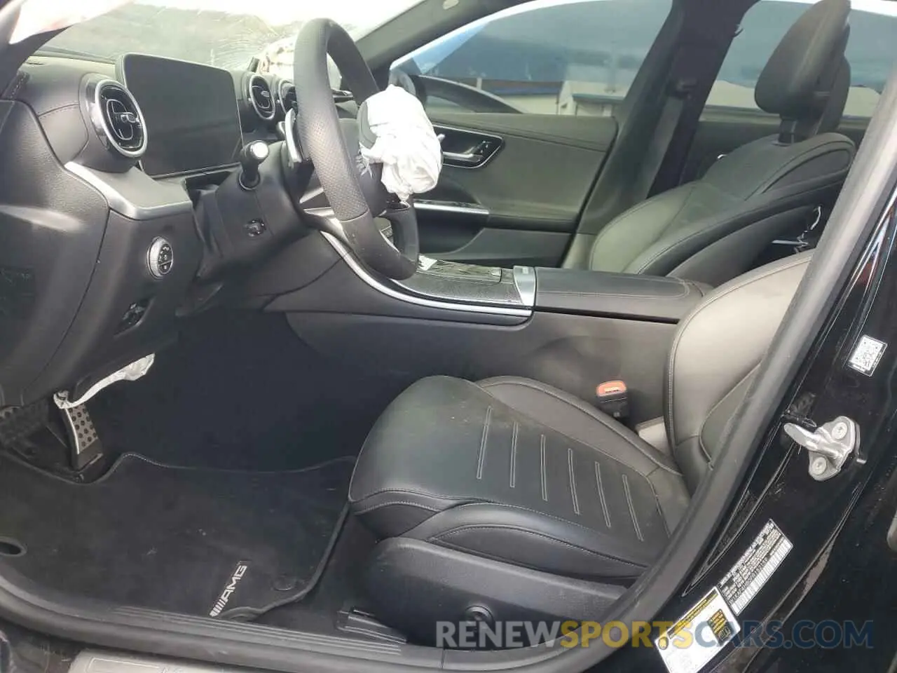 7 fotografías del automóvil dañado W1KAF4HB0PR152159 MERCEDES-BENZ C-CLASS 2023