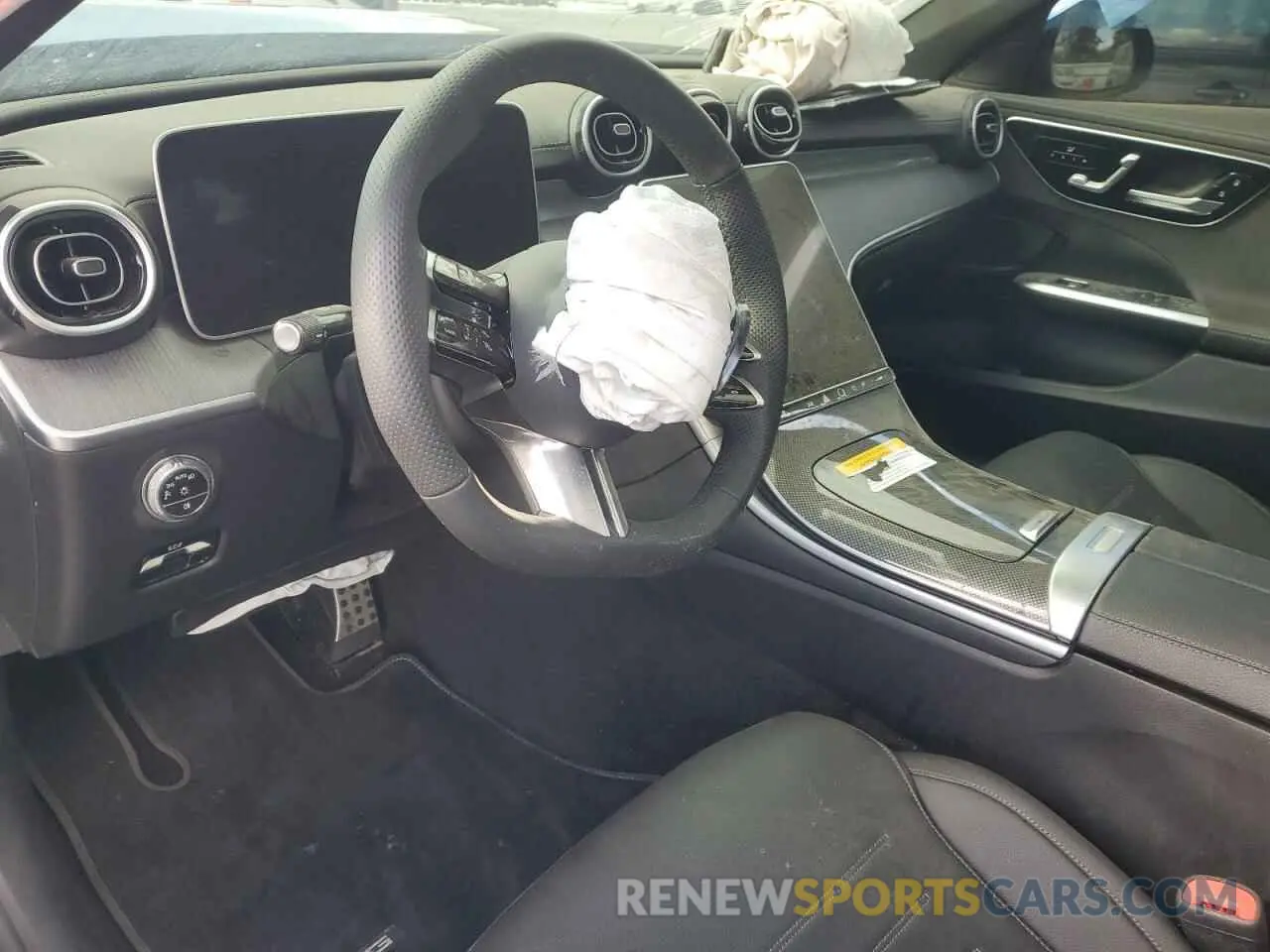 8 fotografías del automóvil dañado W1KAF4HB0PR152159 MERCEDES-BENZ C-CLASS 2023
