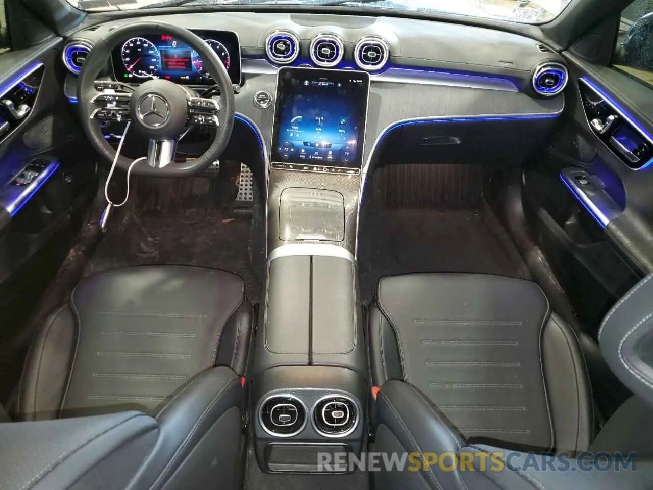 8 fotografías del automóvil dañado W1KAF4HB2PR079361 MERCEDES-BENZ C-CLASS 2023