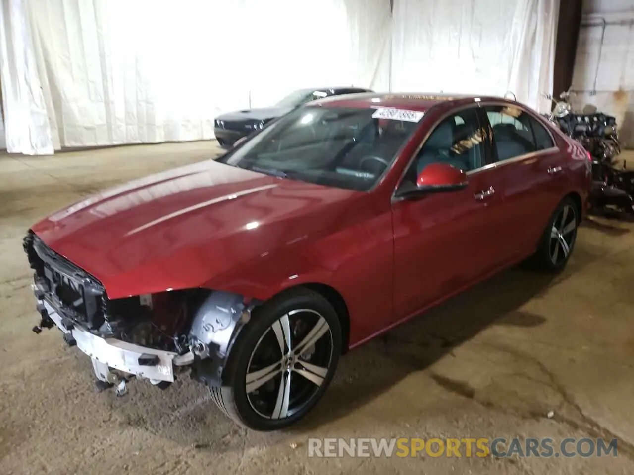 1 fotografías del automóvil dañado W1KAF4HB3PR069681 MERCEDES-BENZ C-CLASS 2023