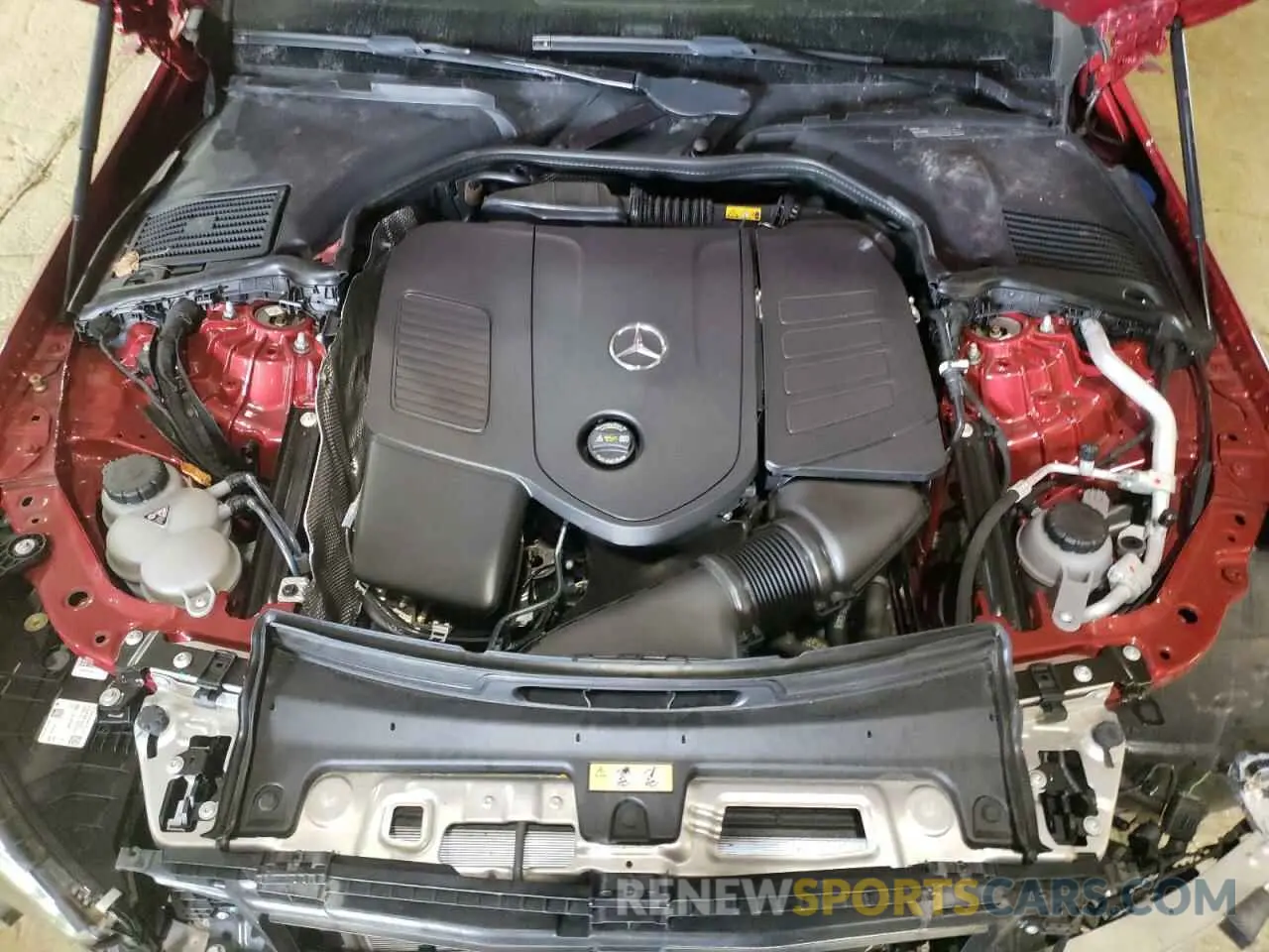 11 fotografías del automóvil dañado W1KAF4HB3PR069681 MERCEDES-BENZ C-CLASS 2023