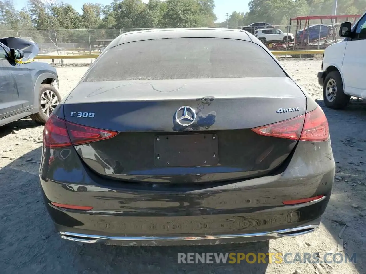 6 fotografías del automóvil dañado W1KAF4HB3PR090630 MERCEDES-BENZ C-CLASS 2023