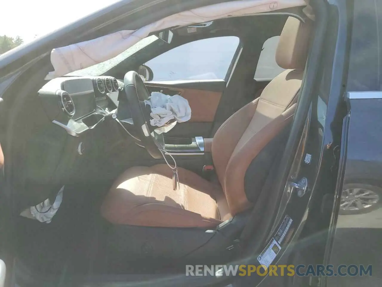 7 fotografías del automóvil dañado W1KAF4HB3PR090630 MERCEDES-BENZ C-CLASS 2023
