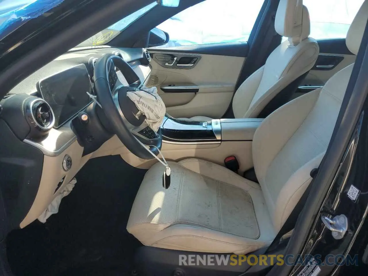 7 fotografías del automóvil dañado W1KAF4HB3PR098985 MERCEDES-BENZ C-CLASS 2023