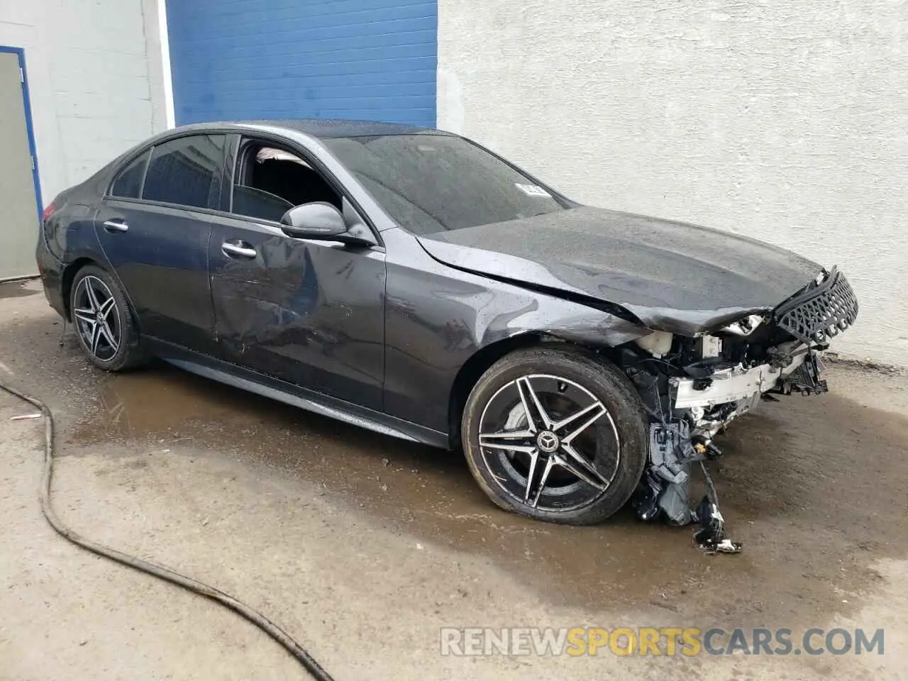 4 fotografías del automóvil dañado W1KAF4HB4PR108908 MERCEDES-BENZ C-CLASS 2023