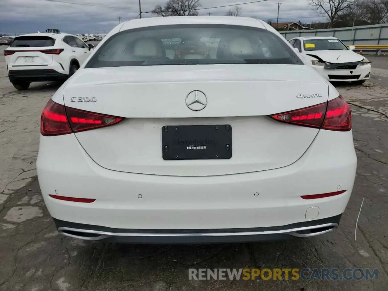 6 fotografías del automóvil dañado W1KAF4HB5PR120114 MERCEDES-BENZ C-CLASS 2023