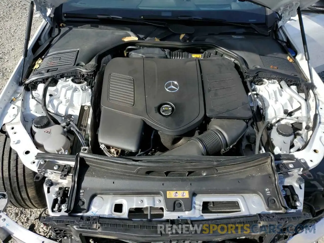 11 fotografías del automóvil dañado W1KAF4HB6PR129971 MERCEDES-BENZ C-CLASS 2023