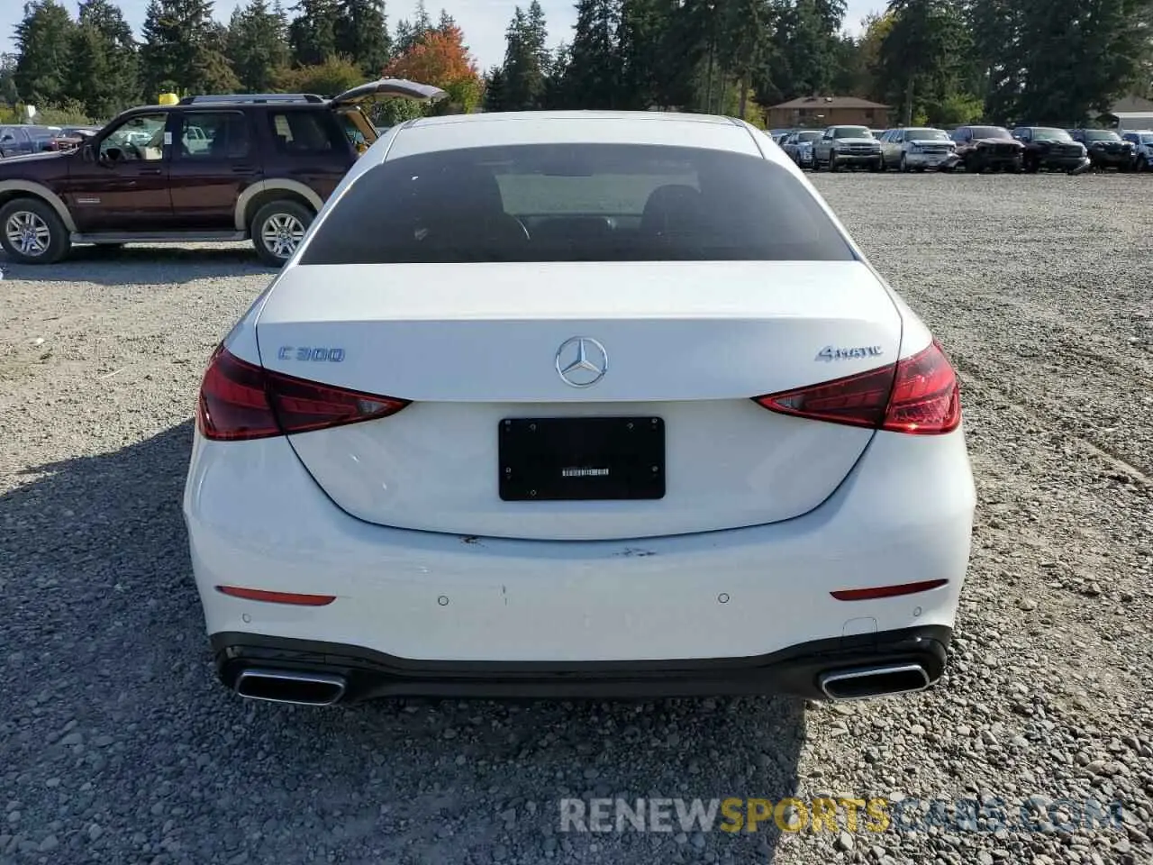 6 fotografías del automóvil dañado W1KAF4HB6PR129971 MERCEDES-BENZ C-CLASS 2023