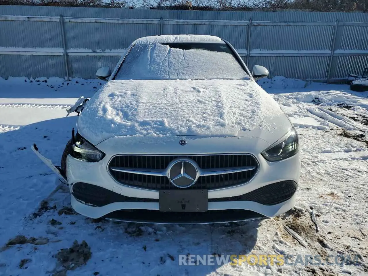 5 fotografías del automóvil dañado W1KAF4HB6PR141621 MERCEDES-BENZ C-CLASS 2023