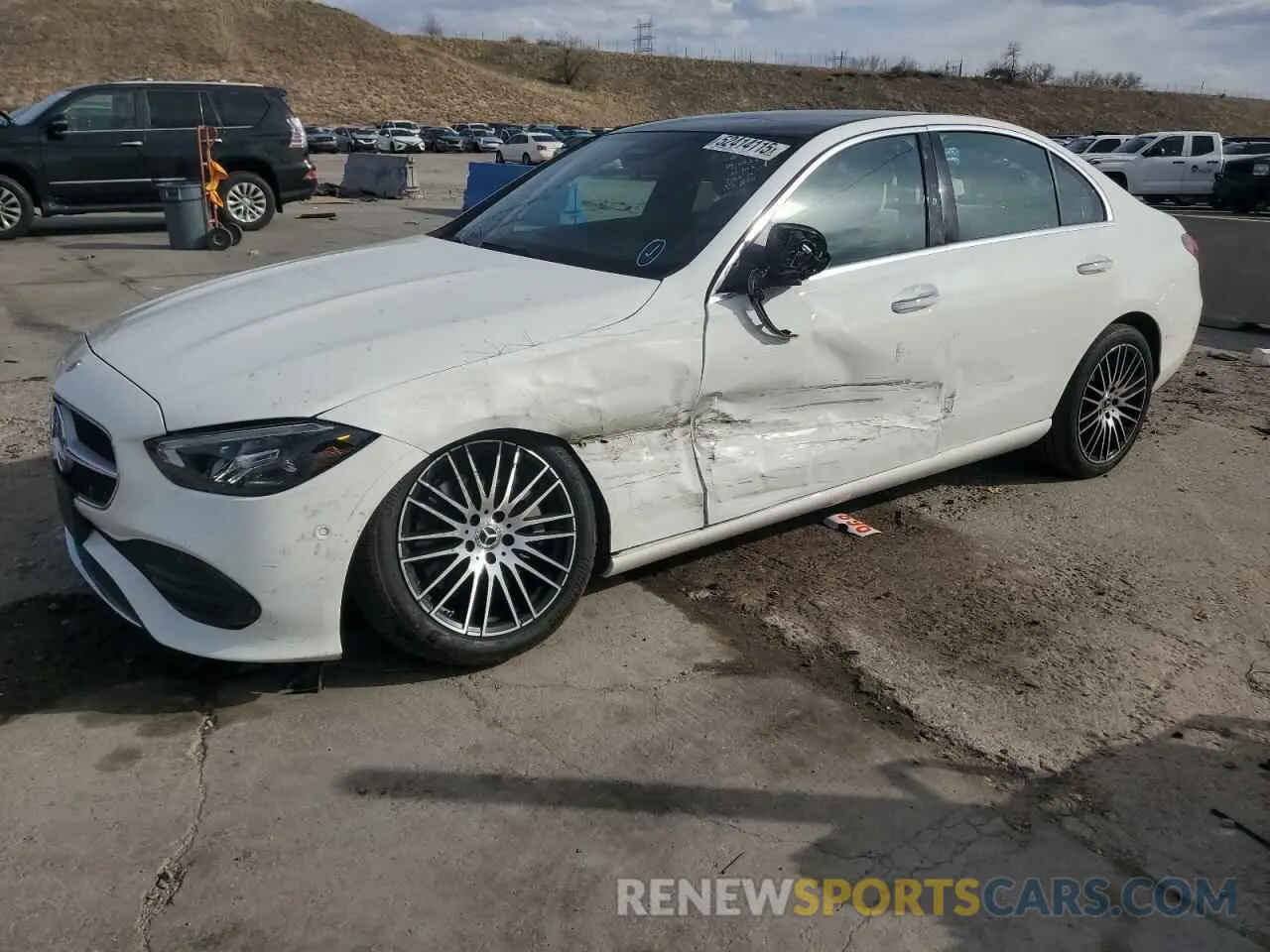 1 fotografías del automóvil dañado W1KAF4HB6PR142266 MERCEDES-BENZ C-CLASS 2023