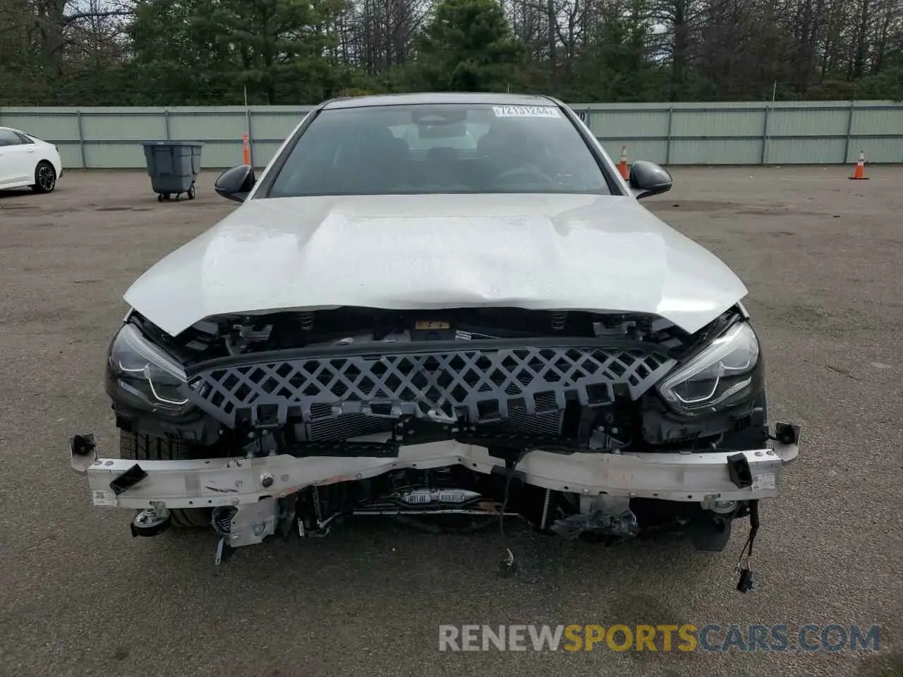 5 fotografías del automóvil dañado W1KAF4HB9PR125655 MERCEDES-BENZ C-CLASS 2023