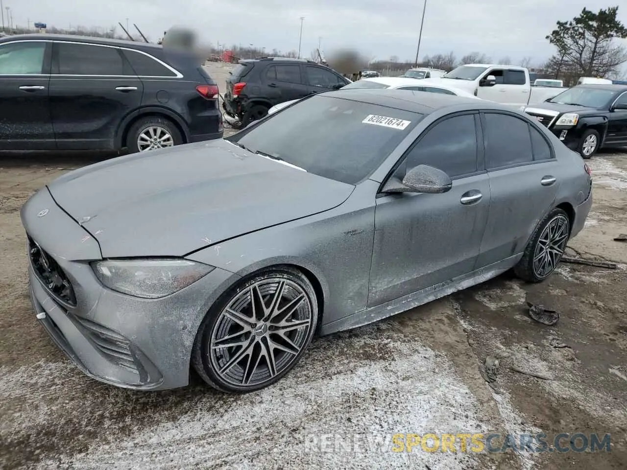 1 fotografías del automóvil dañado W1KAF8HB1PR096515 MERCEDES-BENZ C-CLASS 2023