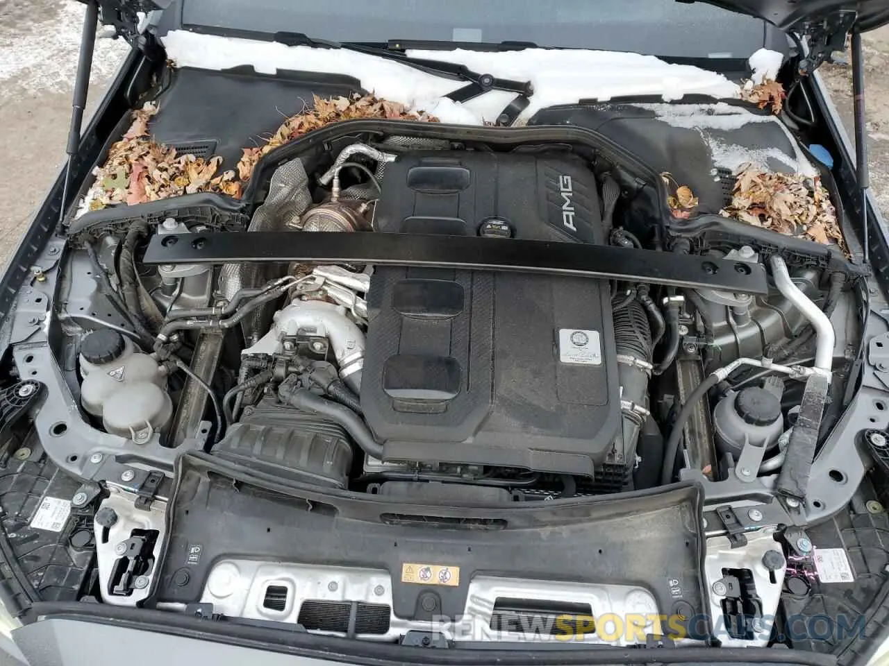 11 fotografías del automóvil dañado W1KAF8HB1PR096515 MERCEDES-BENZ C-CLASS 2023