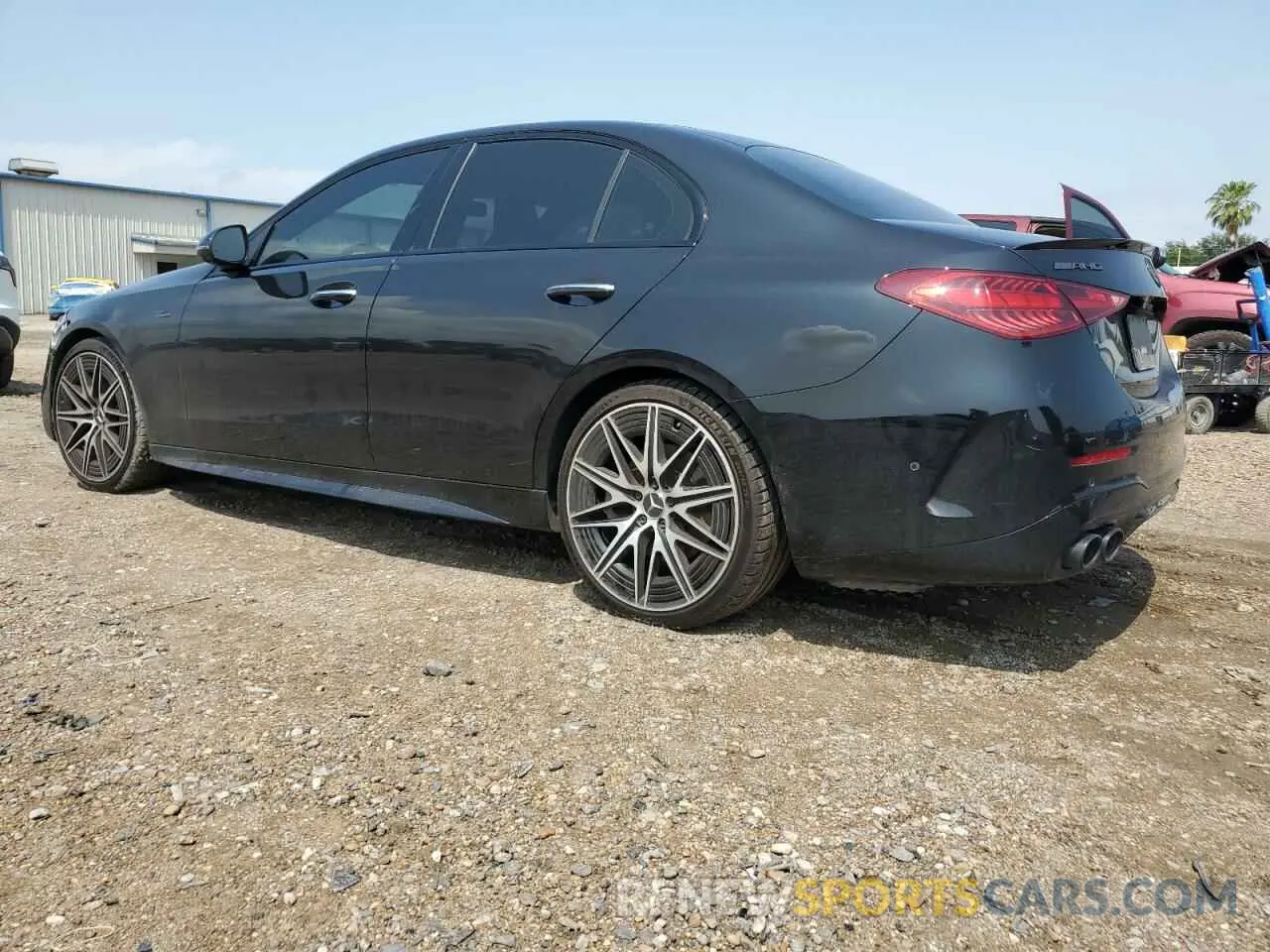 2 fotografías del automóvil dañado W1KAF8HB5PR115101 MERCEDES-BENZ C-CLASS 2023