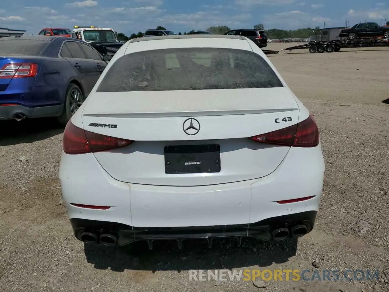 6 fotografías del automóvil dañado W1KAF8HB5PR123506 MERCEDES-BENZ C-CLASS 2023