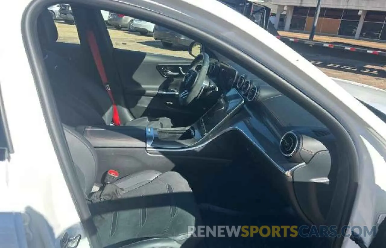 5 fotografías del automóvil dañado W1KAF8HB5PR132478 MERCEDES-BENZ C-CLASS 2023