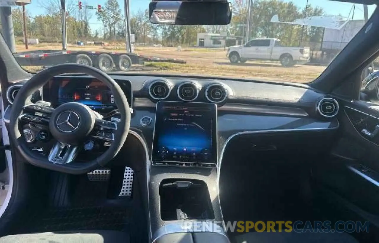 9 fotografías del automóvil dañado W1KAF8HB5PR132478 MERCEDES-BENZ C-CLASS 2023