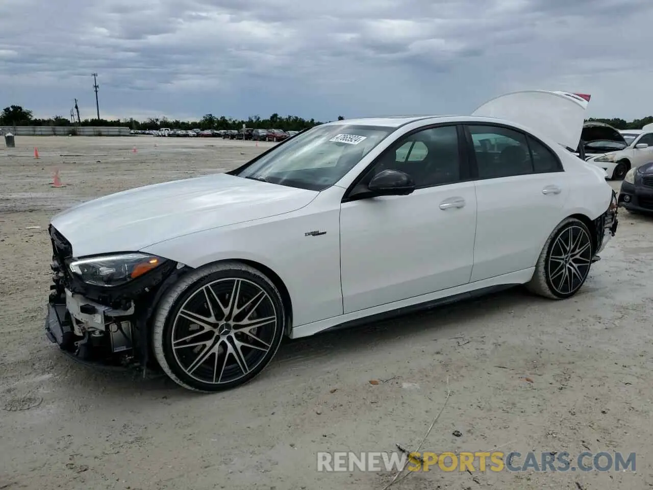 1 fotografías del automóvil dañado W1KAF8HB7PR122907 MERCEDES-BENZ C-CLASS 2023