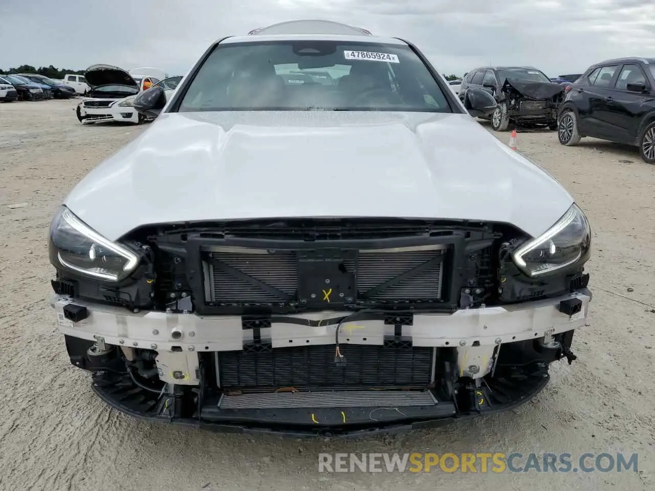 5 fotografías del automóvil dañado W1KAF8HB7PR122907 MERCEDES-BENZ C-CLASS 2023