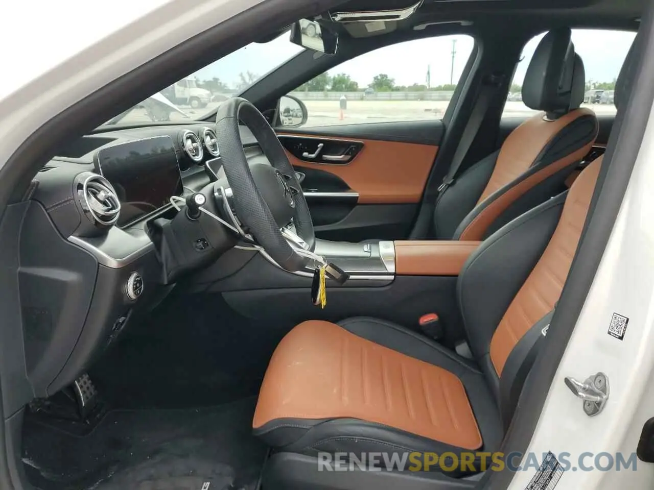 7 fotografías del automóvil dañado W1KAF8HB7PR122907 MERCEDES-BENZ C-CLASS 2023