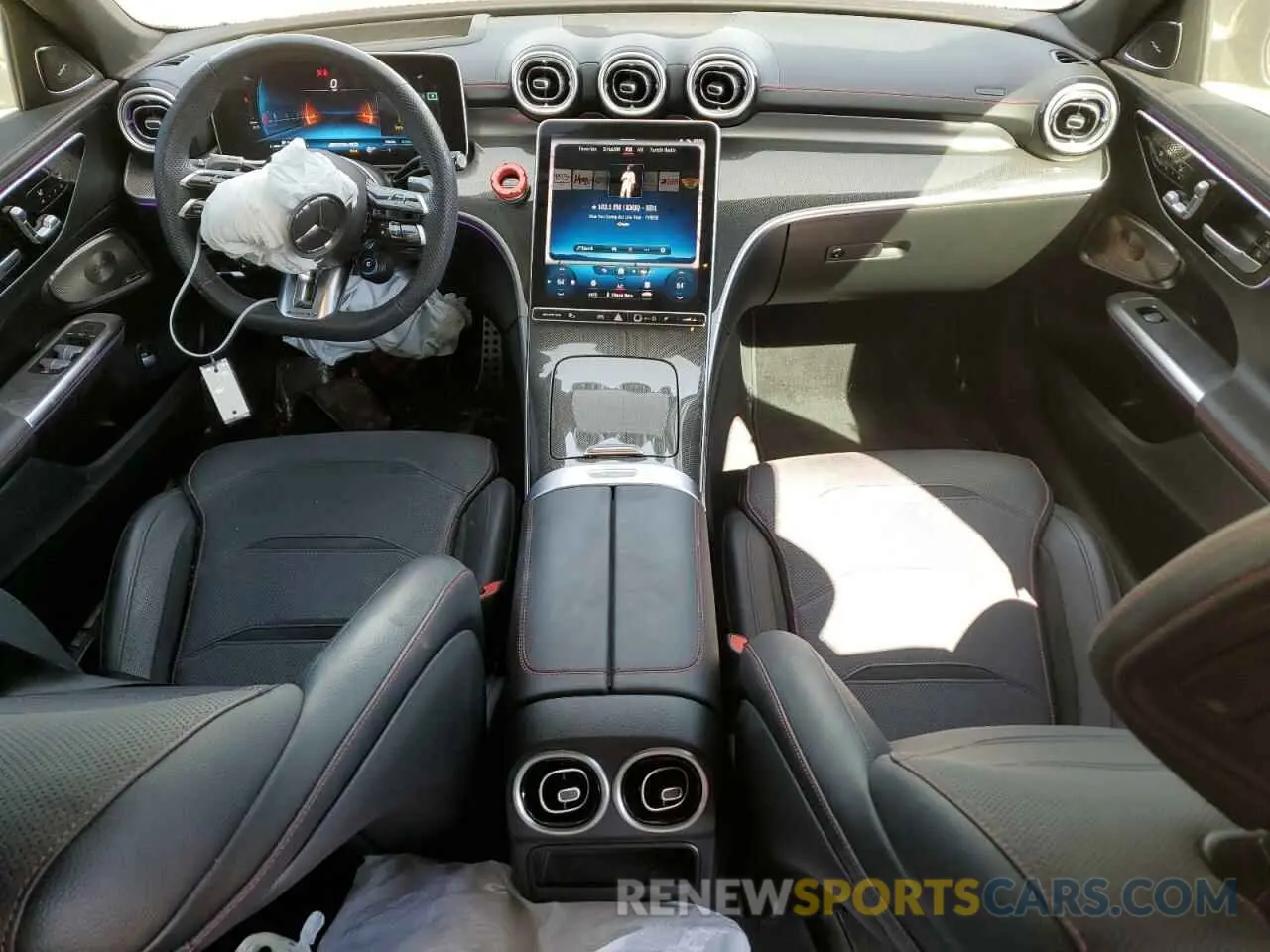 8 fotografías del automóvil dañado W1KAF8HB9PR100181 MERCEDES-BENZ C-CLASS 2023