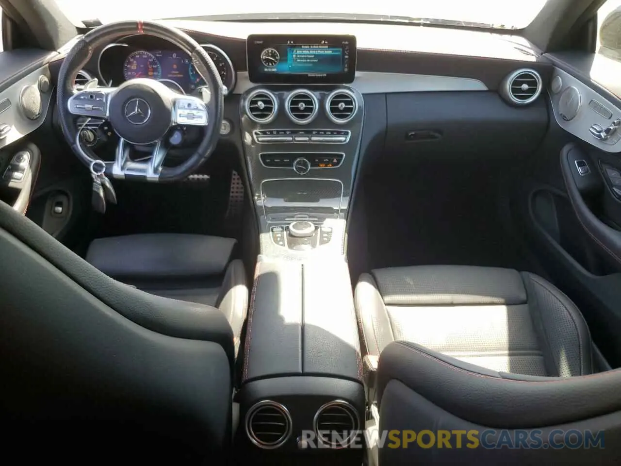 8 fotografías del automóvil dañado W1KWJ6EB8PG119569 MERCEDES-BENZ C-CLASS 2023