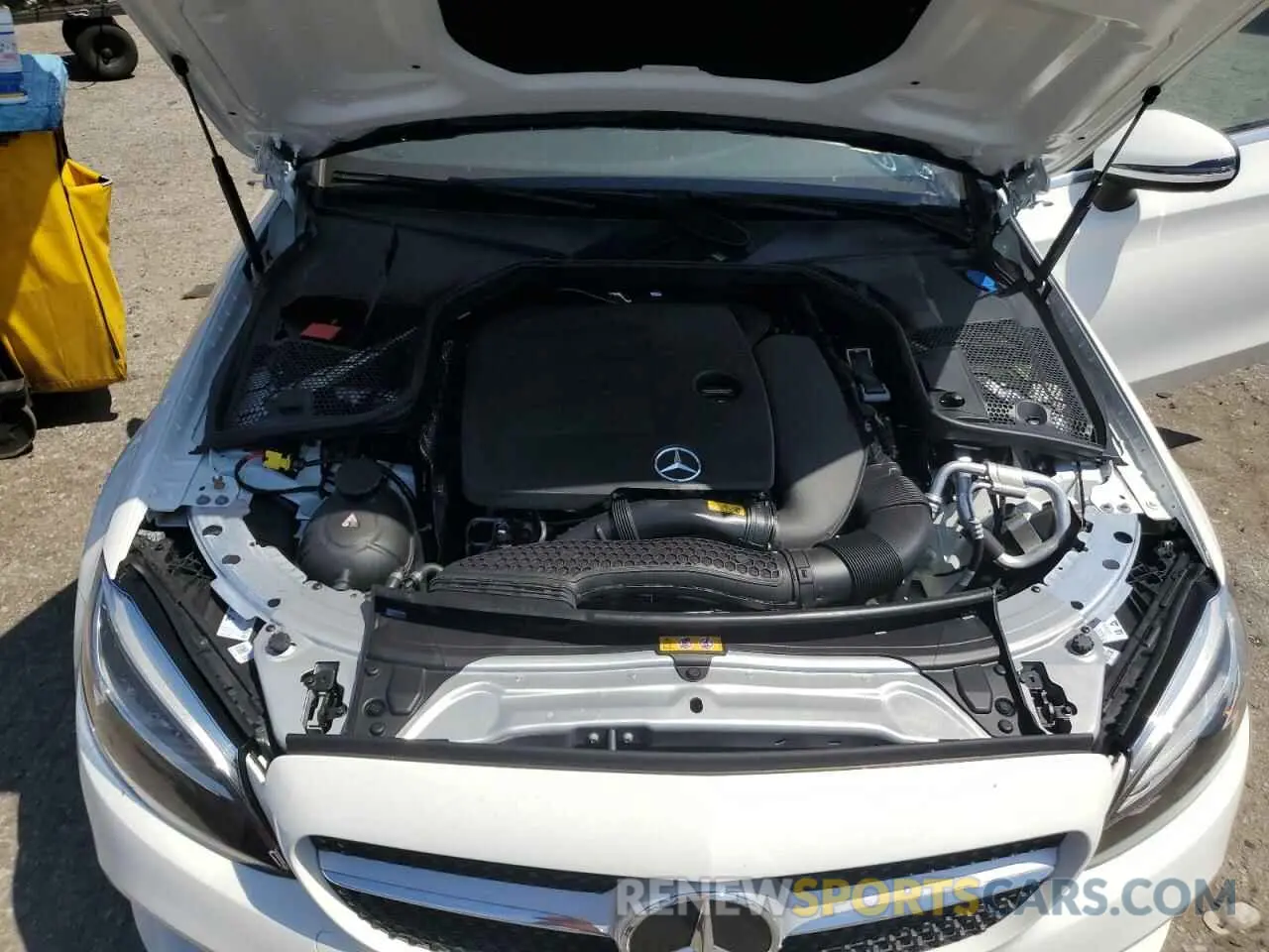 11 fotografías del automóvil dañado W1KWJ8DB1PG128546 MERCEDES-BENZ C-CLASS 2023