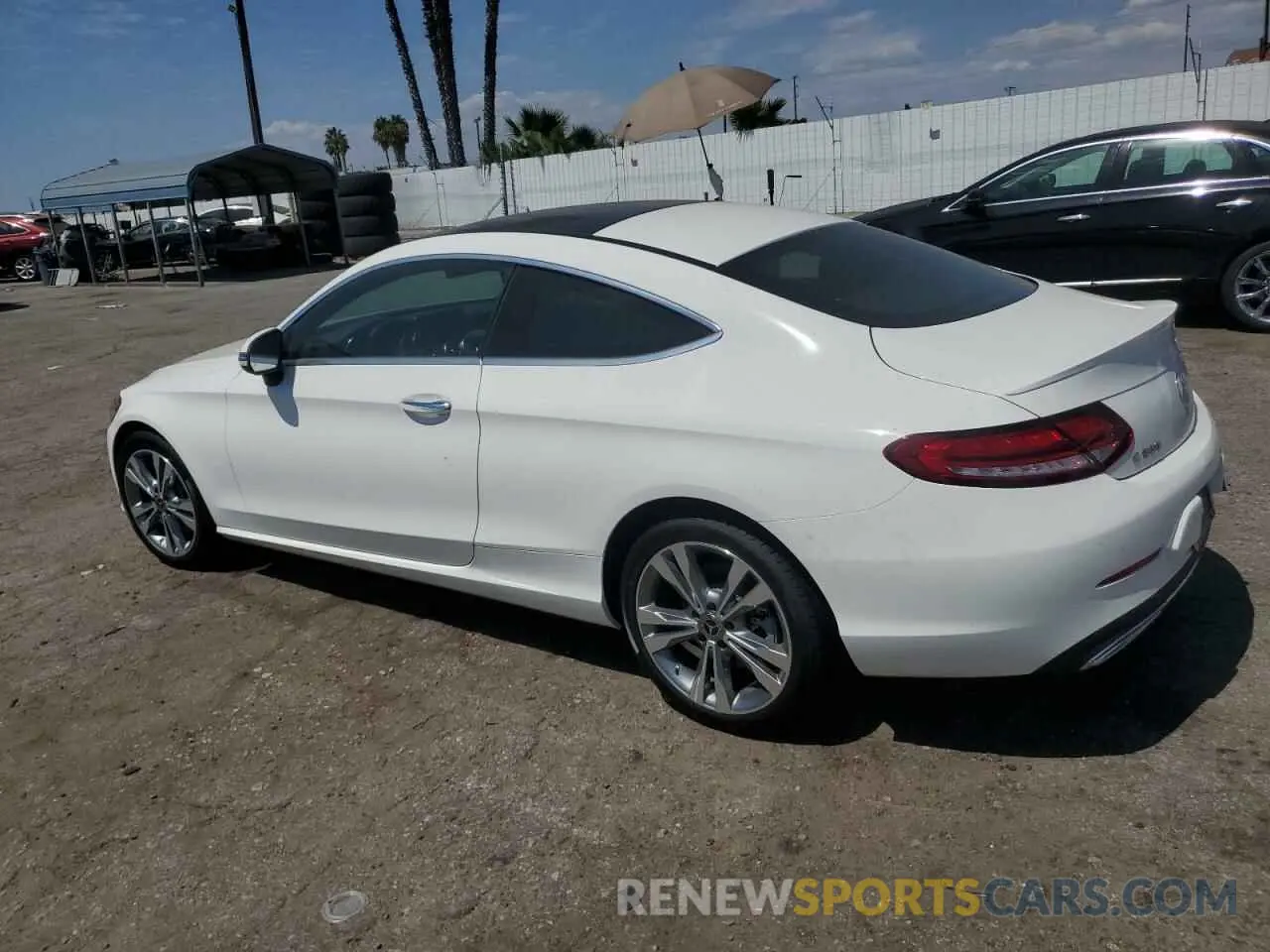 2 fotografías del automóvil dañado W1KWJ8DB1PG128546 MERCEDES-BENZ C-CLASS 2023