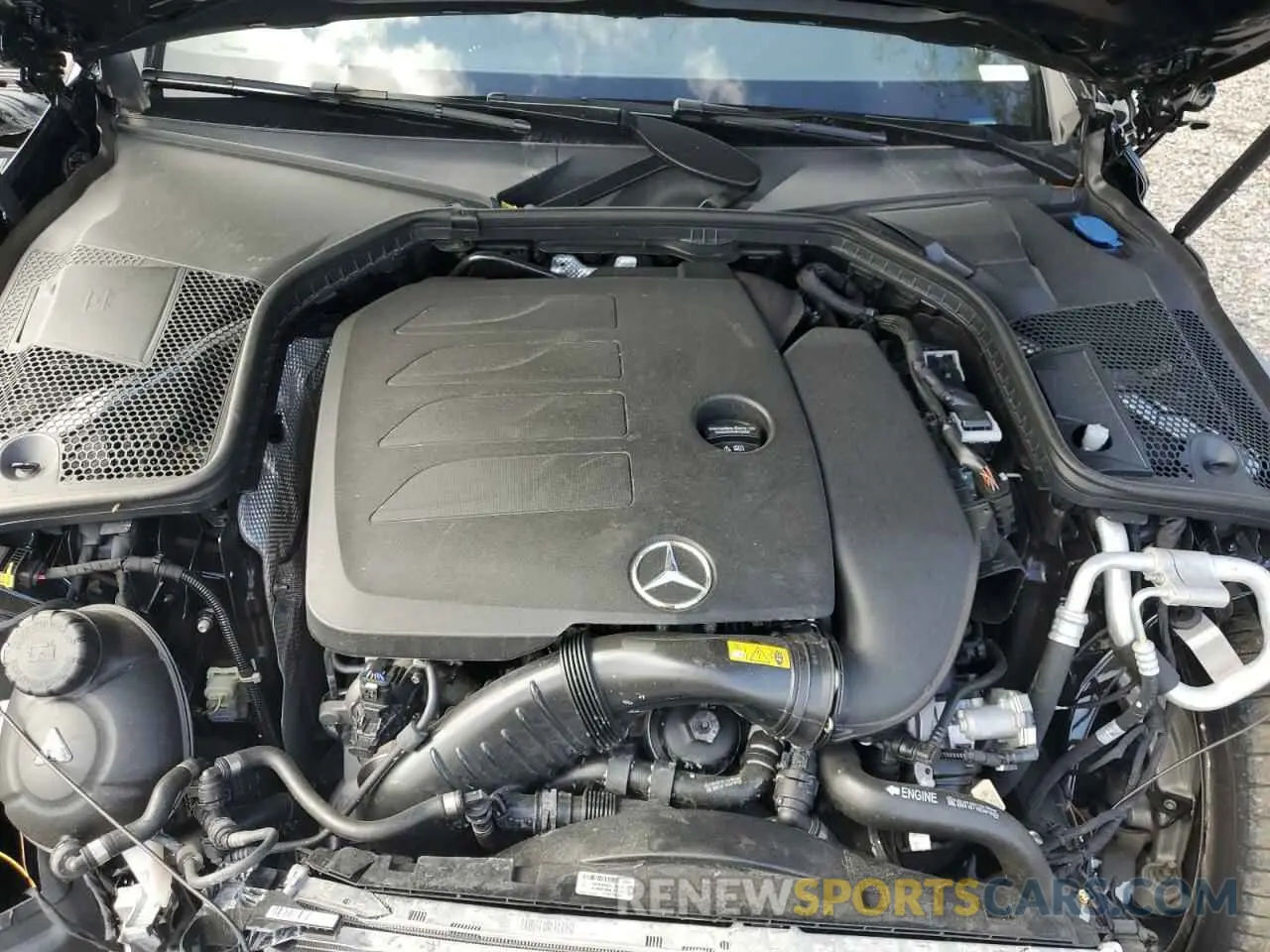 11 fotografías del automóvil dañado W1KWJ8DB2PG131066 MERCEDES-BENZ C-CLASS 2023