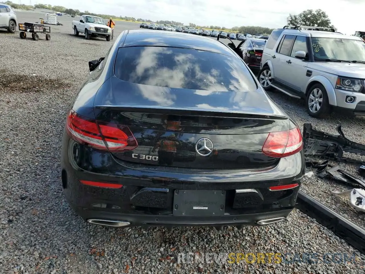 6 fotografías del automóvil dañado W1KWJ8DB2PG131066 MERCEDES-BENZ C-CLASS 2023
