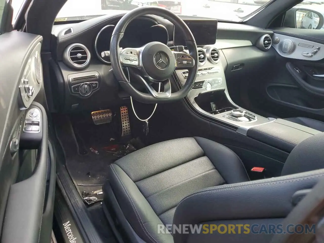 8 fotografías del automóvil dañado W1KWJ8DB2PG131066 MERCEDES-BENZ C-CLASS 2023