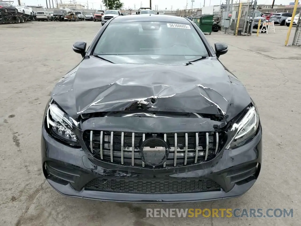 5 fotografías del automóvil dañado W1KWJ8DB3PG119749 MERCEDES-BENZ C-CLASS 2023