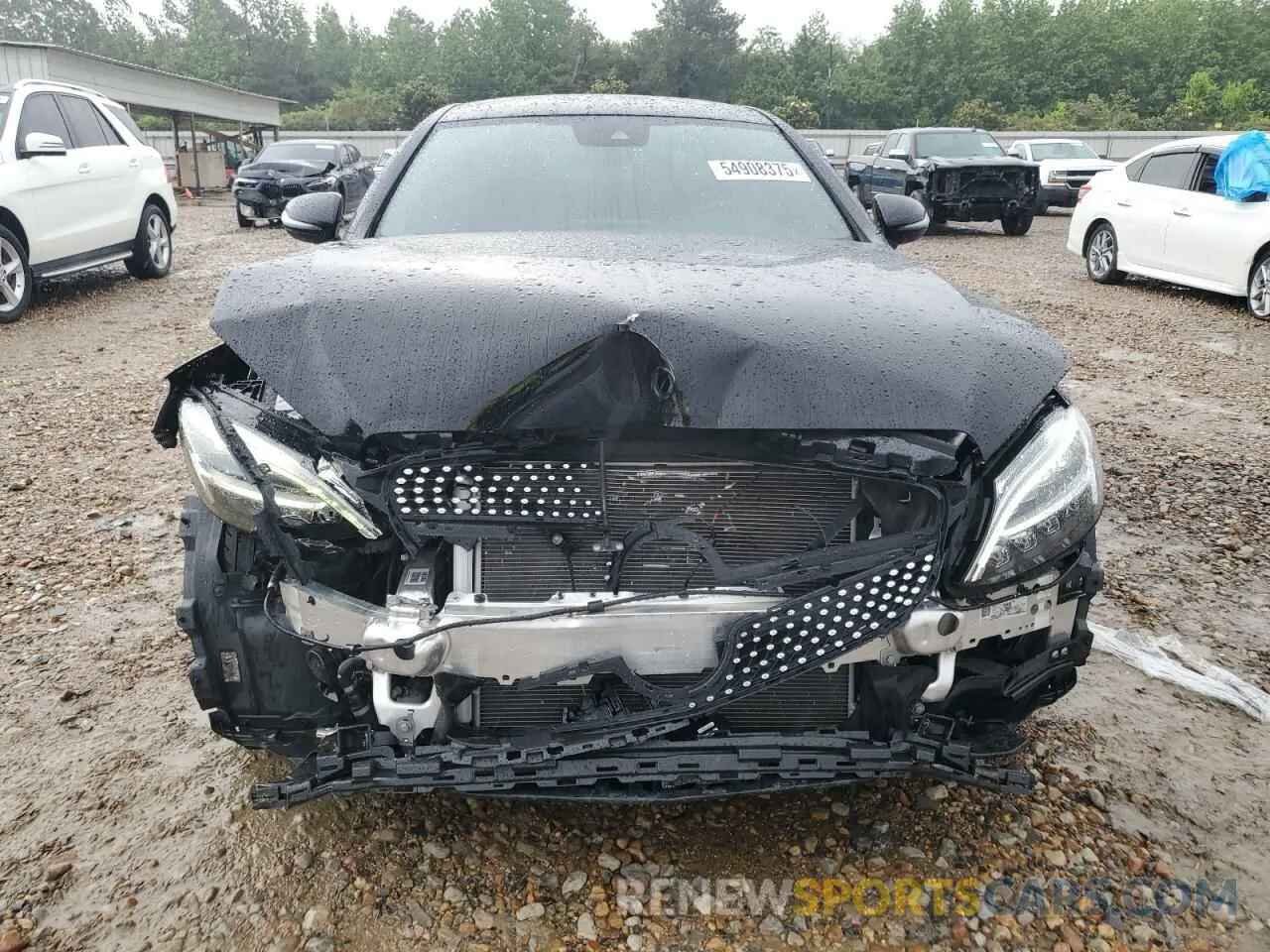 5 fotografías del automóvil dañado W1KWJ8EB0PG120307 MERCEDES-BENZ C-CLASS 2023