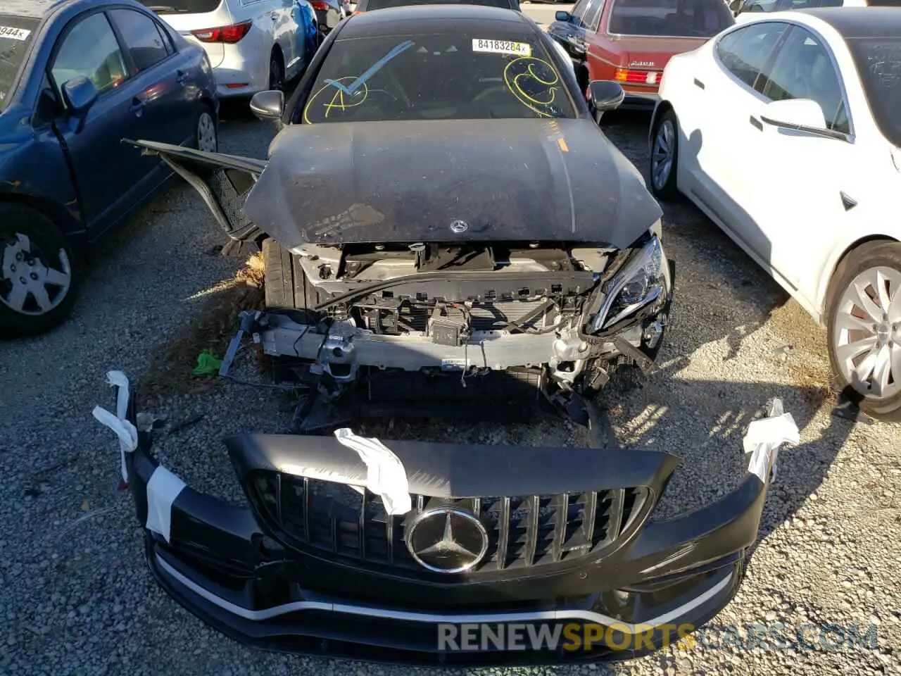 5 fotografías del automóvil dañado W1KWJ8HB5PG122761 MERCEDES-BENZ C-CLASS 2023