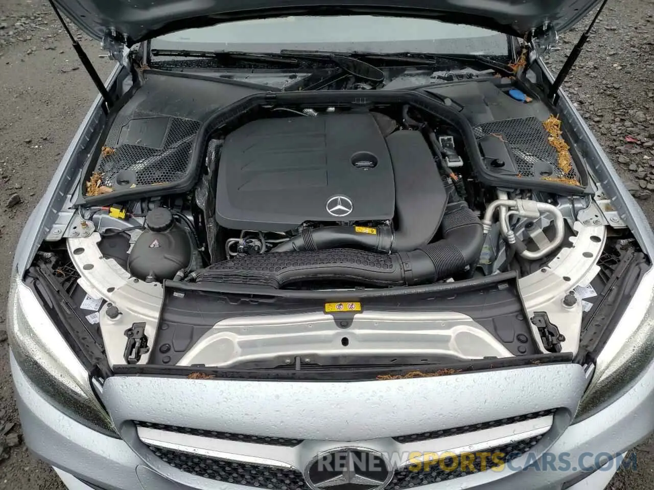 11 fotografías del automóvil dañado W1KWK8EB8PG117149 MERCEDES-BENZ C-CLASS 2023