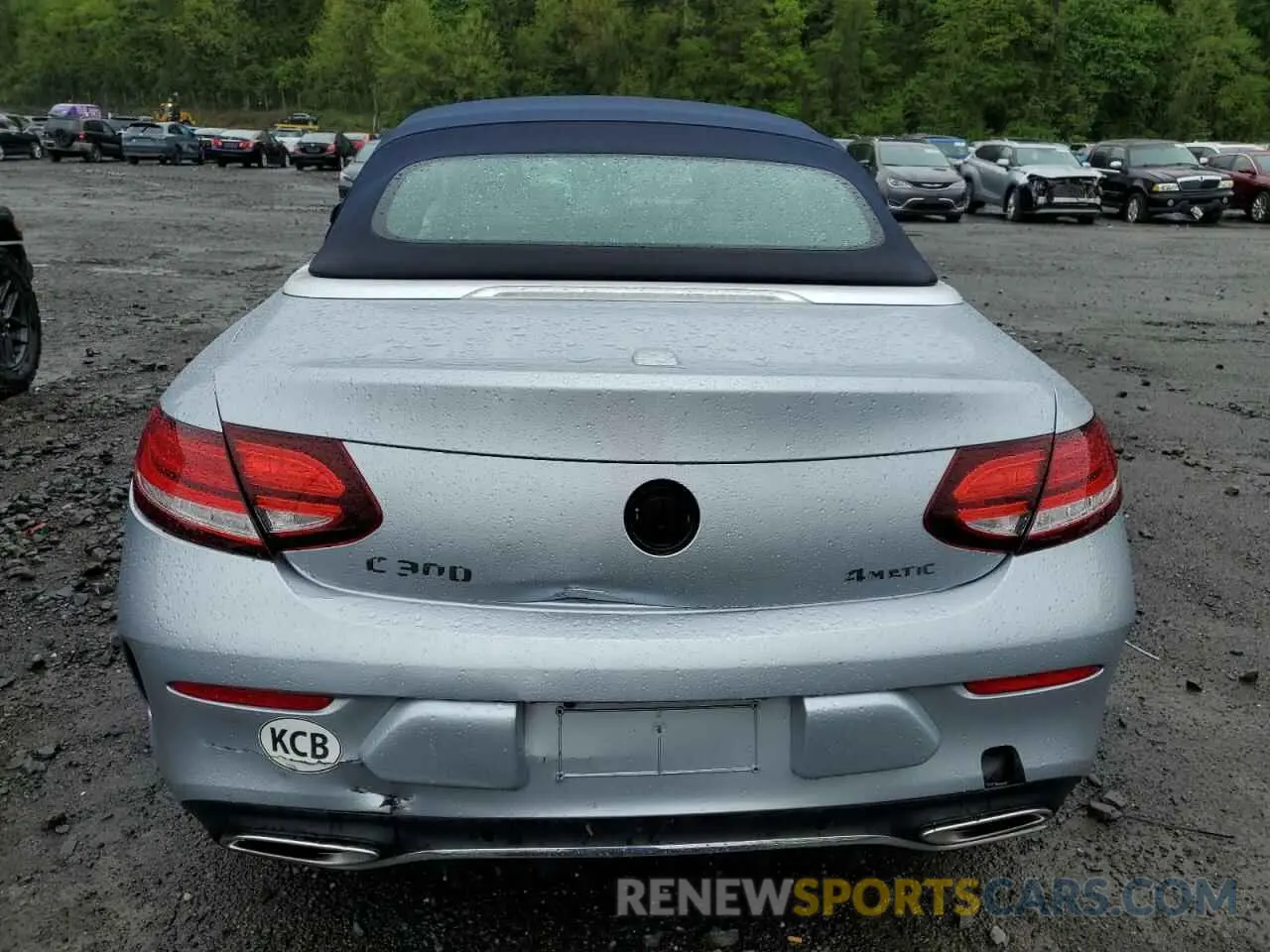 6 fotografías del automóvil dañado W1KWK8EB8PG117149 MERCEDES-BENZ C-CLASS 2023