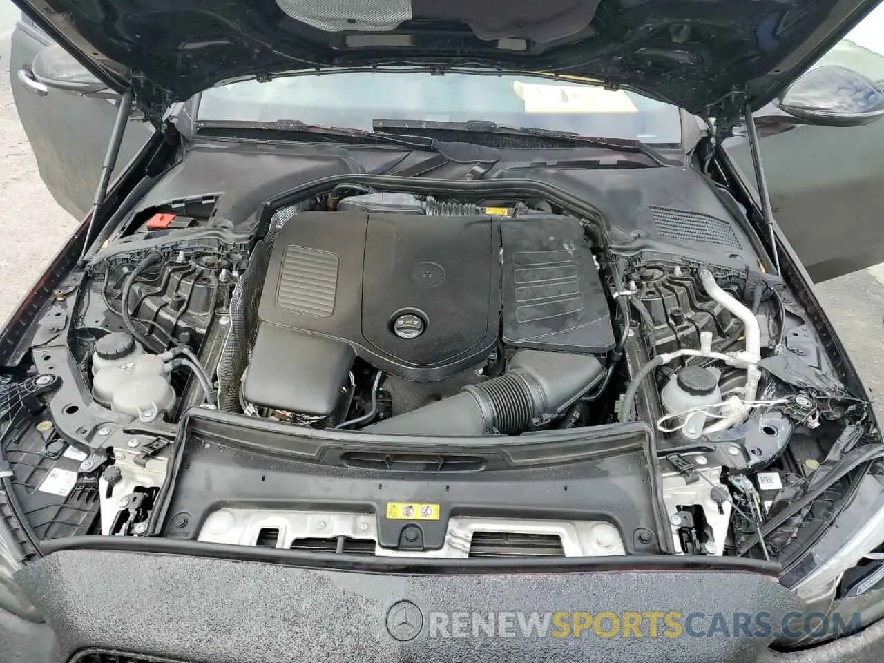 11 fotografías del automóvil dañado W1KAF4GB1RR177964 MERCEDES-BENZ C-CLASS 2024