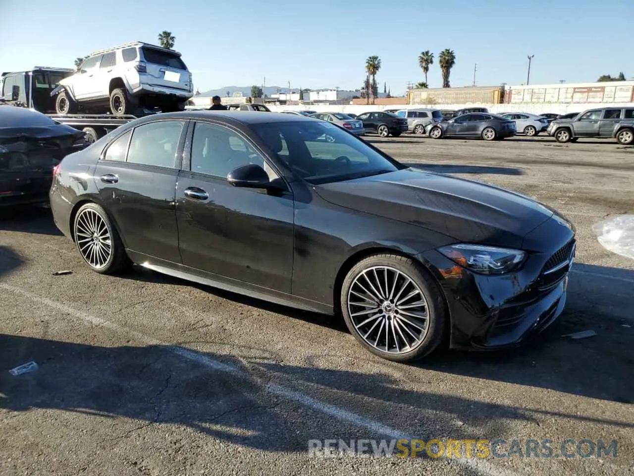 4 fotografías del automóvil dañado W1KAF4GB3RR176234 MERCEDES-BENZ C-CLASS 2024