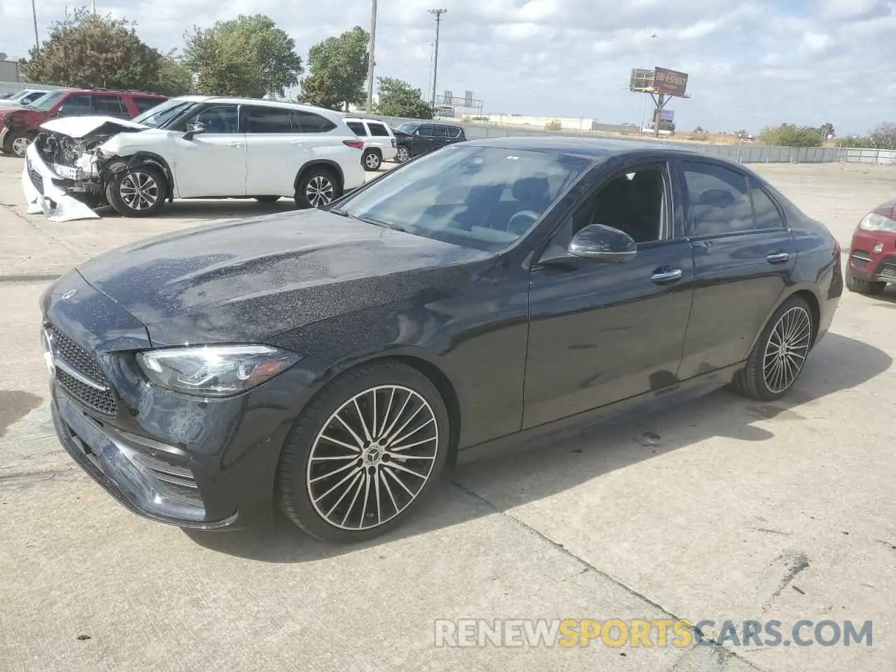1 fotografías del automóvil dañado W1KAF4GB5RR171052 MERCEDES-BENZ C-CLASS 2024