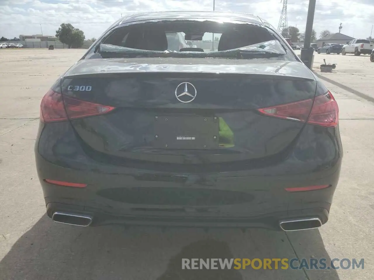 6 fotografías del automóvil dañado W1KAF4GB5RR171052 MERCEDES-BENZ C-CLASS 2024