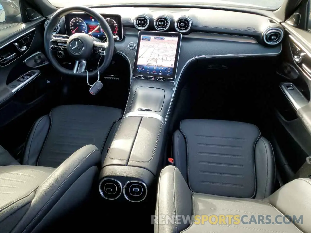 8 fotografías del automóvil dañado W1KAF4GB6RR188152 MERCEDES-BENZ C-CLASS 2024