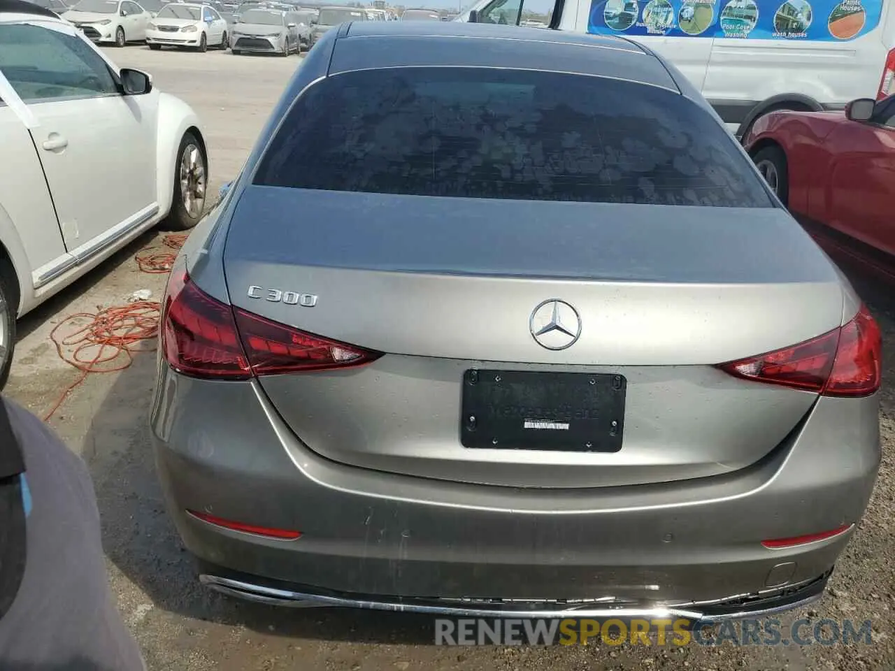 6 fotografías del automóvil dañado W1KAF4GB6RR205855 MERCEDES-BENZ C-CLASS 2024