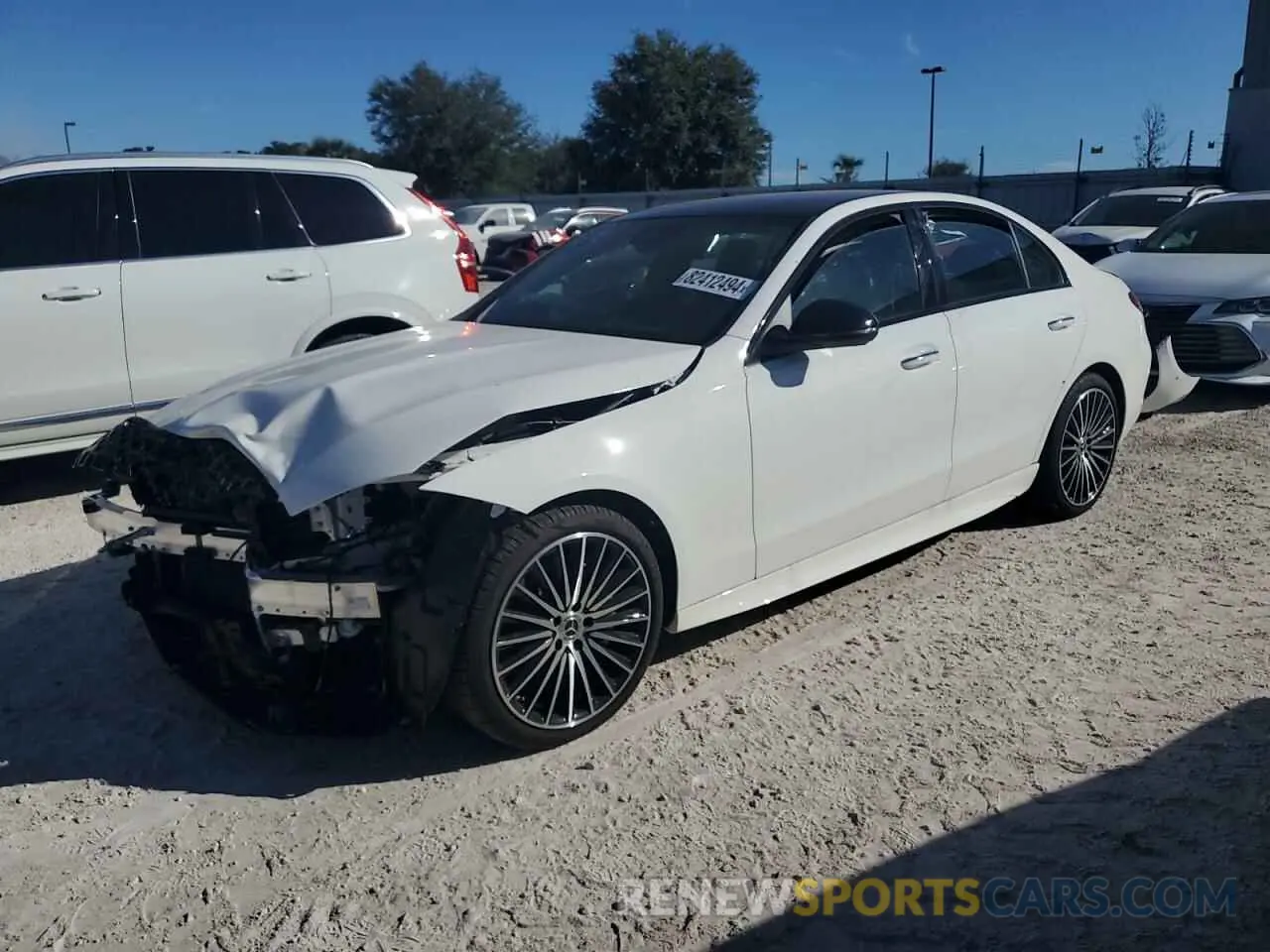 1 fotografías del automóvil dañado W1KAF4GB7RR172283 MERCEDES-BENZ C-CLASS 2024