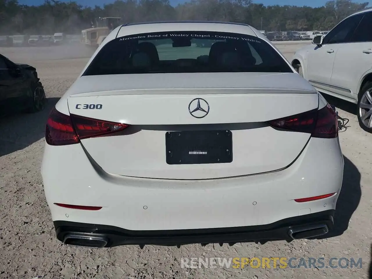 6 fotografías del automóvil dañado W1KAF4GB7RR172283 MERCEDES-BENZ C-CLASS 2024