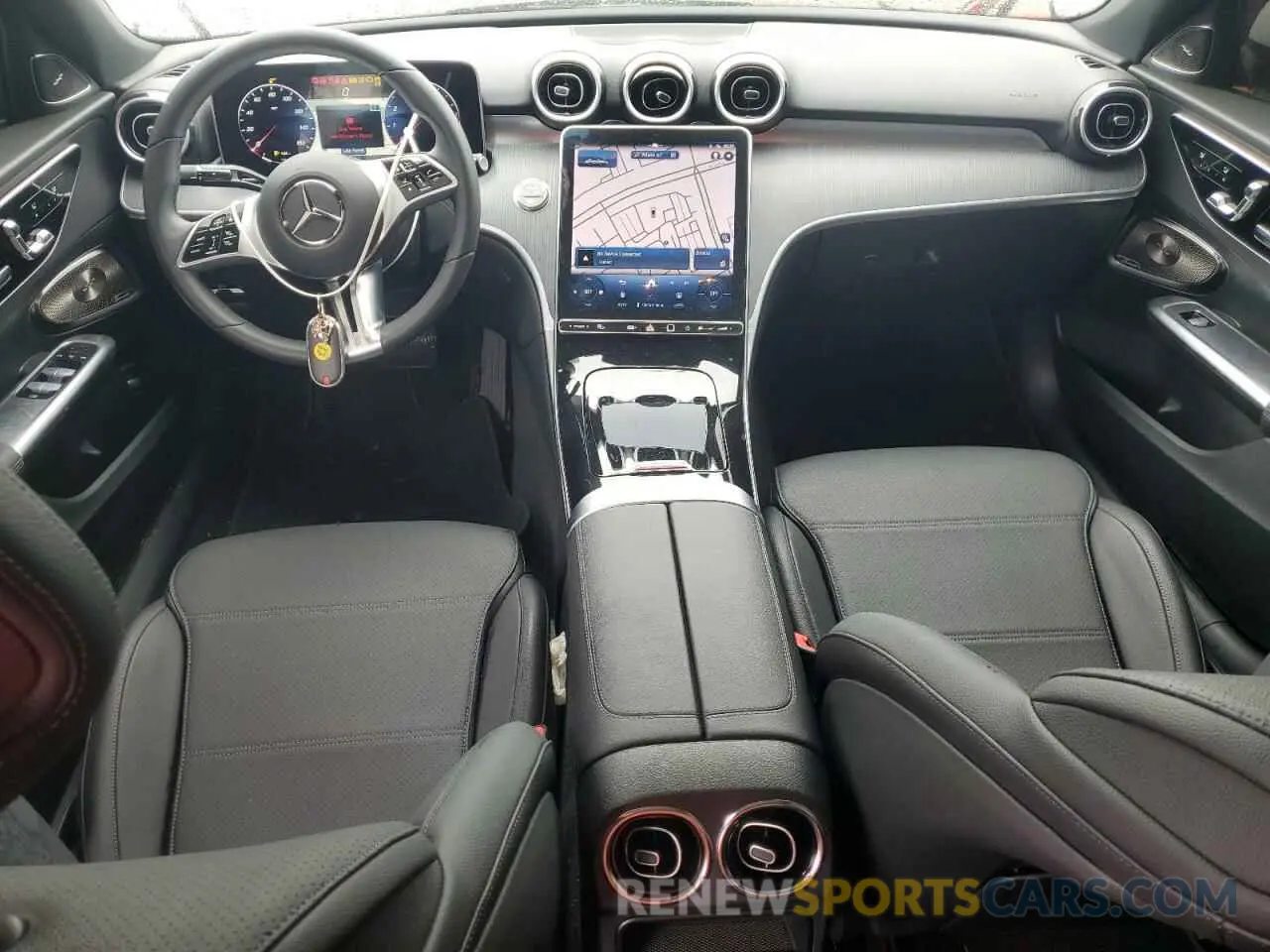 8 fotografías del automóvil dañado W1KAF4GB8RR213116 MERCEDES-BENZ C-CLASS 2024