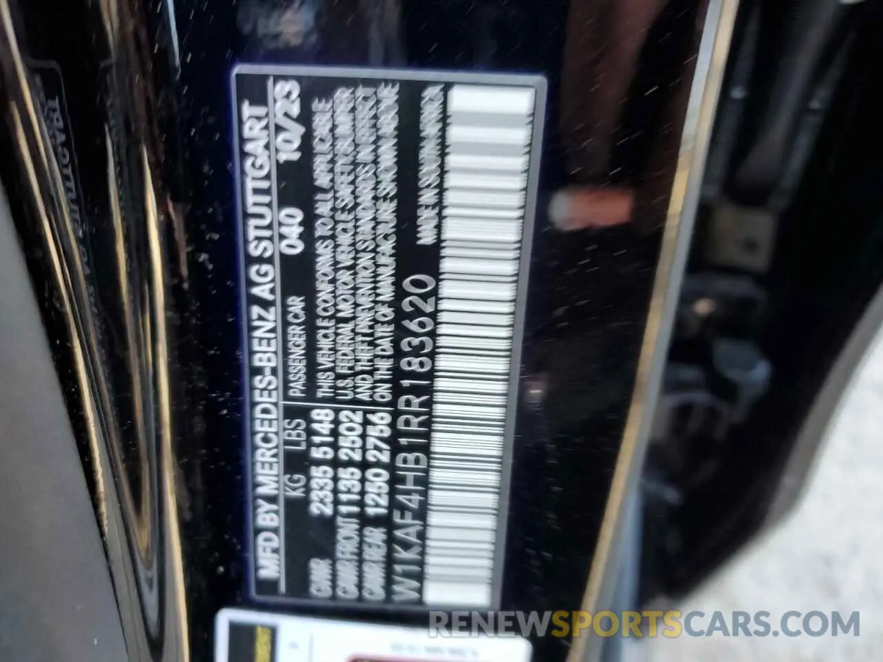 12 fotografías del automóvil dañado W1KAF4HB1RR183620 MERCEDES-BENZ C-CLASS 2024