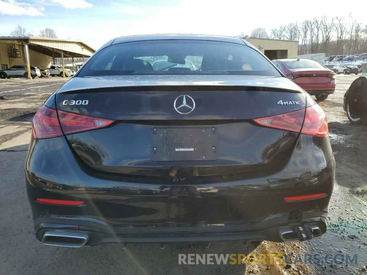 6 fotografías del automóvil dañado W1KAF4HB1RR183620 MERCEDES-BENZ C-CLASS 2024